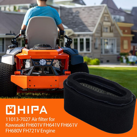 Hipa 11013-7027 air filter for Kawasaki FH641V maintains clean air intake.