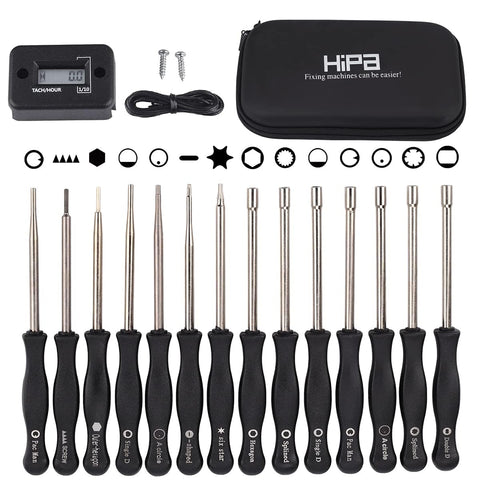 Hipa 14-piece carburetor tools kit for precise tuning and maintenance