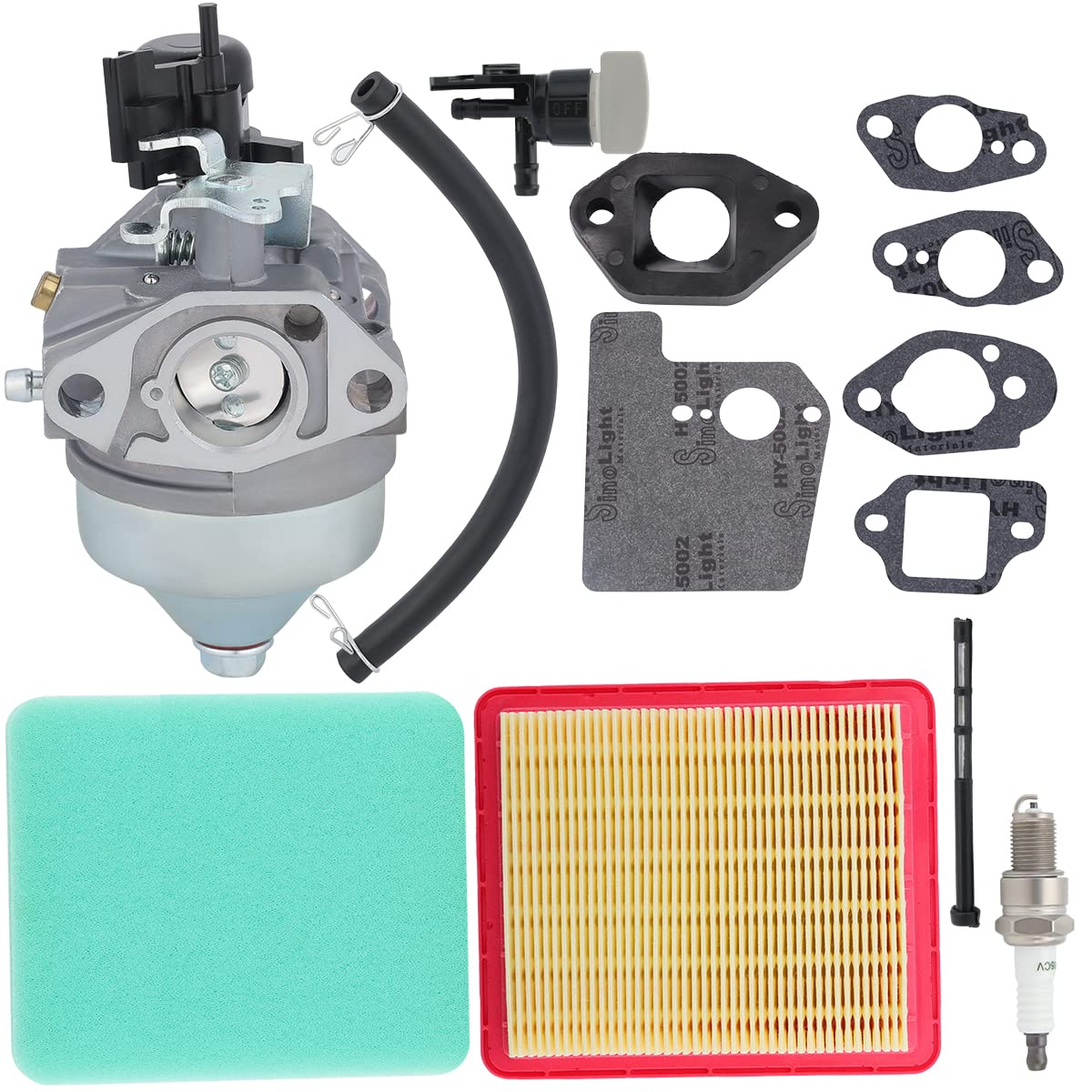 Hipa 16100-Z0Y-M42 carburetor close-up highlighting durable brass components.