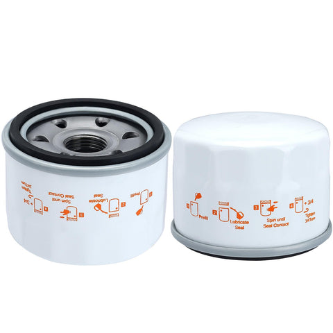 Hipa 2-pack 951-12690 oil filter front view for reliable MTD compatibility