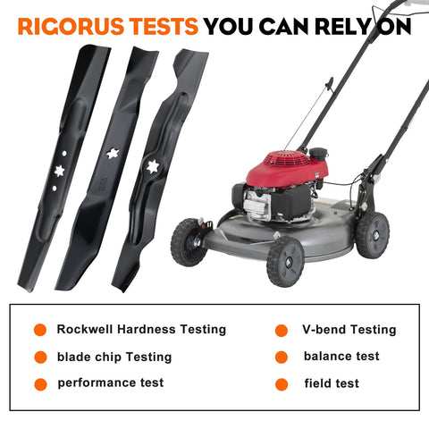 Hipa 21-inch walk-behind mower layout demonstrates universal compatibility