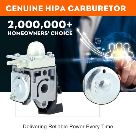 Hipa 225 carburetor spark plug included for easy maintenance.
