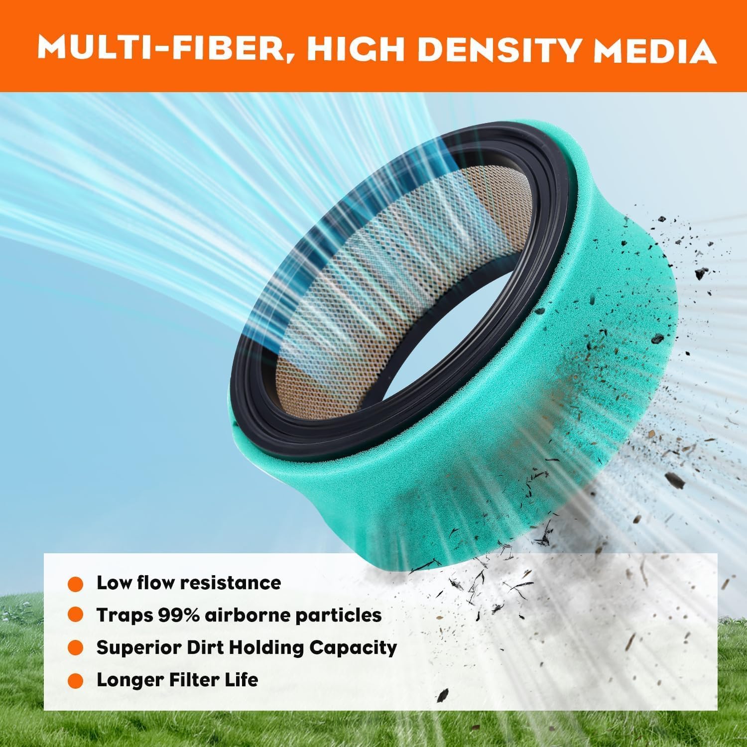 Hipa 24-083-03-S air filter dimensions diagram