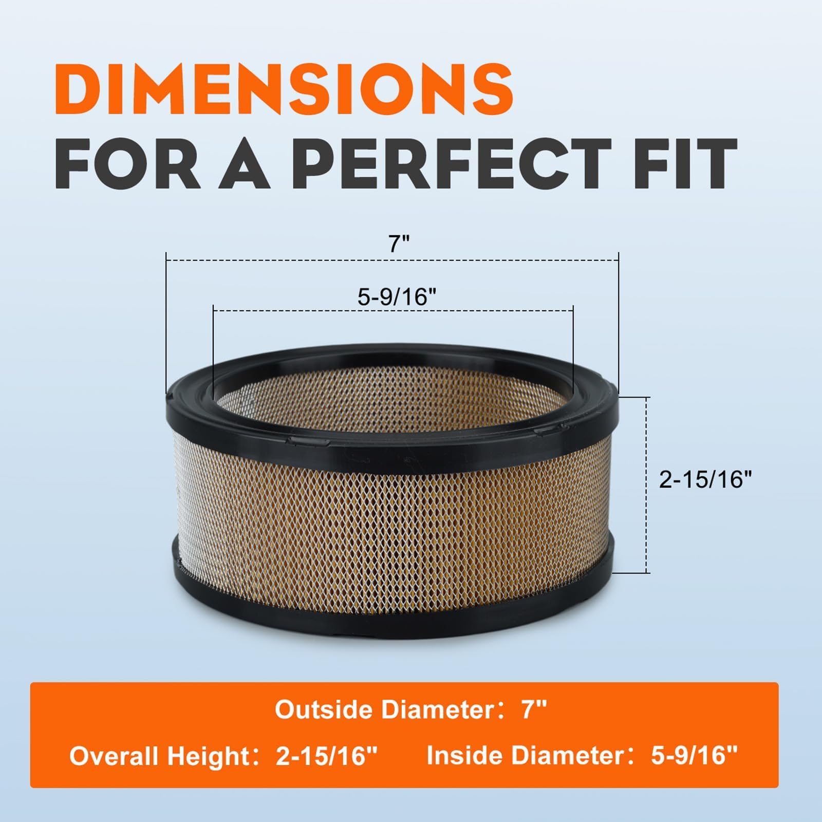 Hipa 24-083-03-S dirt-holding capacity feature