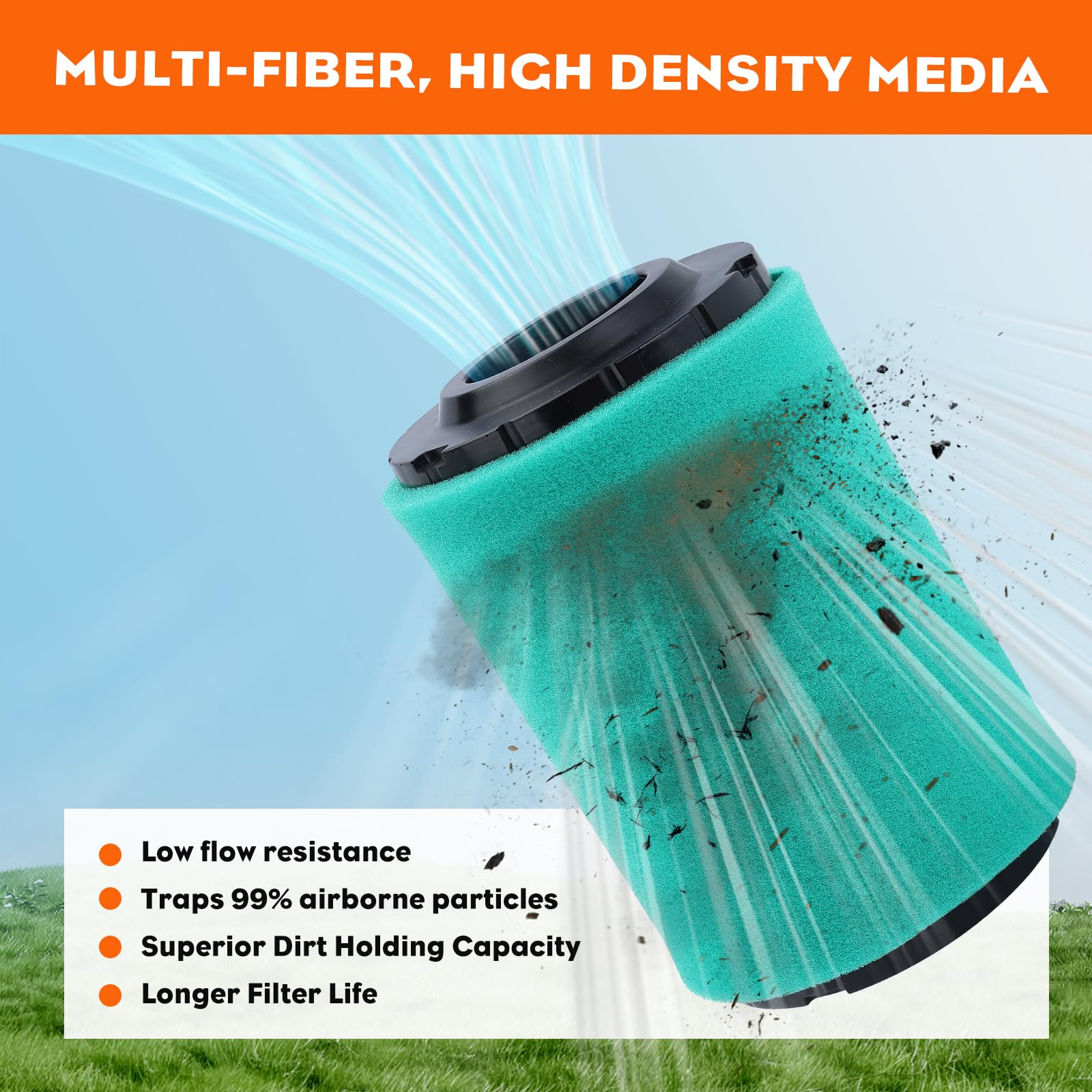 Hipa 24-050-13-S1 fuel filter ensures clean fuel delivery.