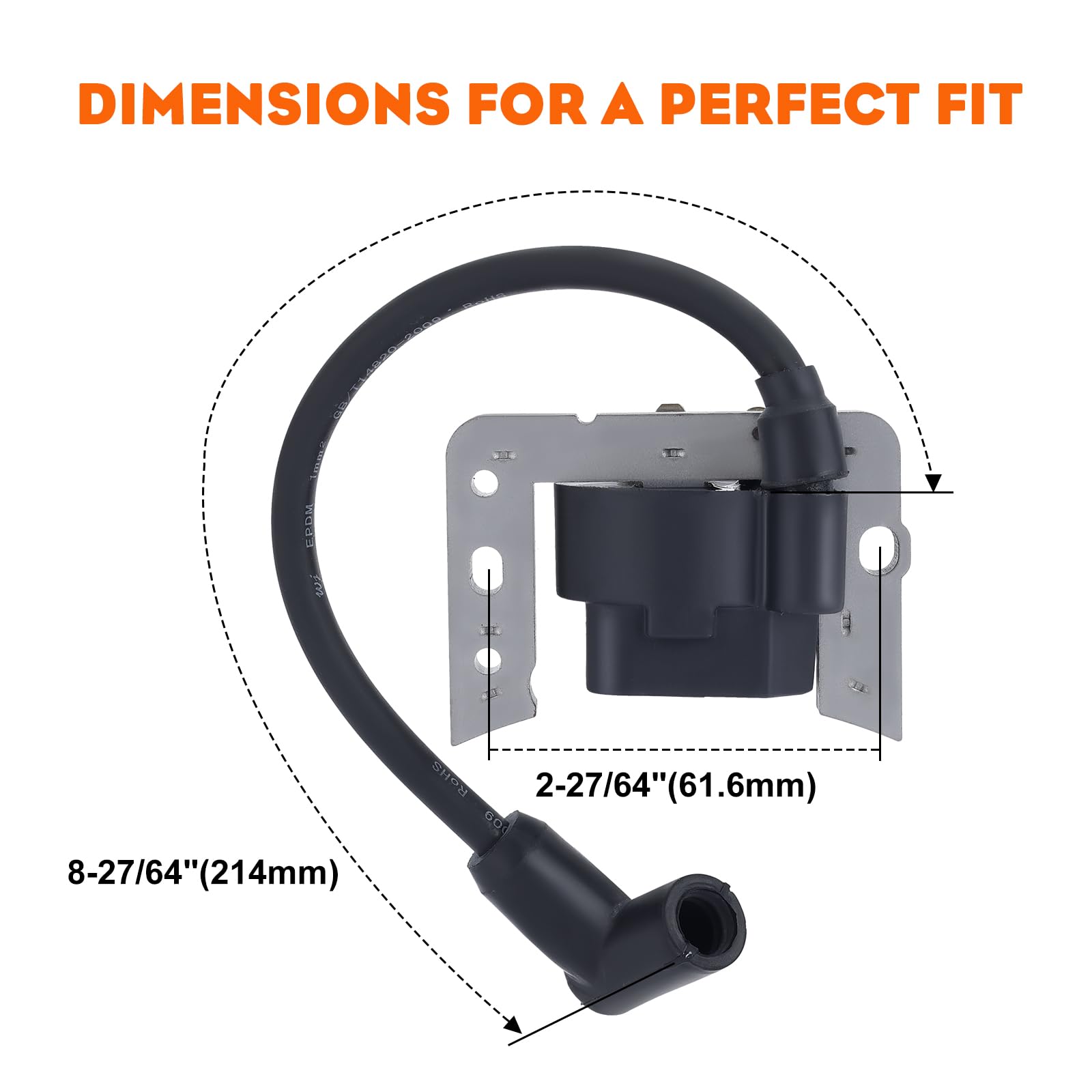 Hipa 34443D coil suitable for TH139SA Tecumseh models