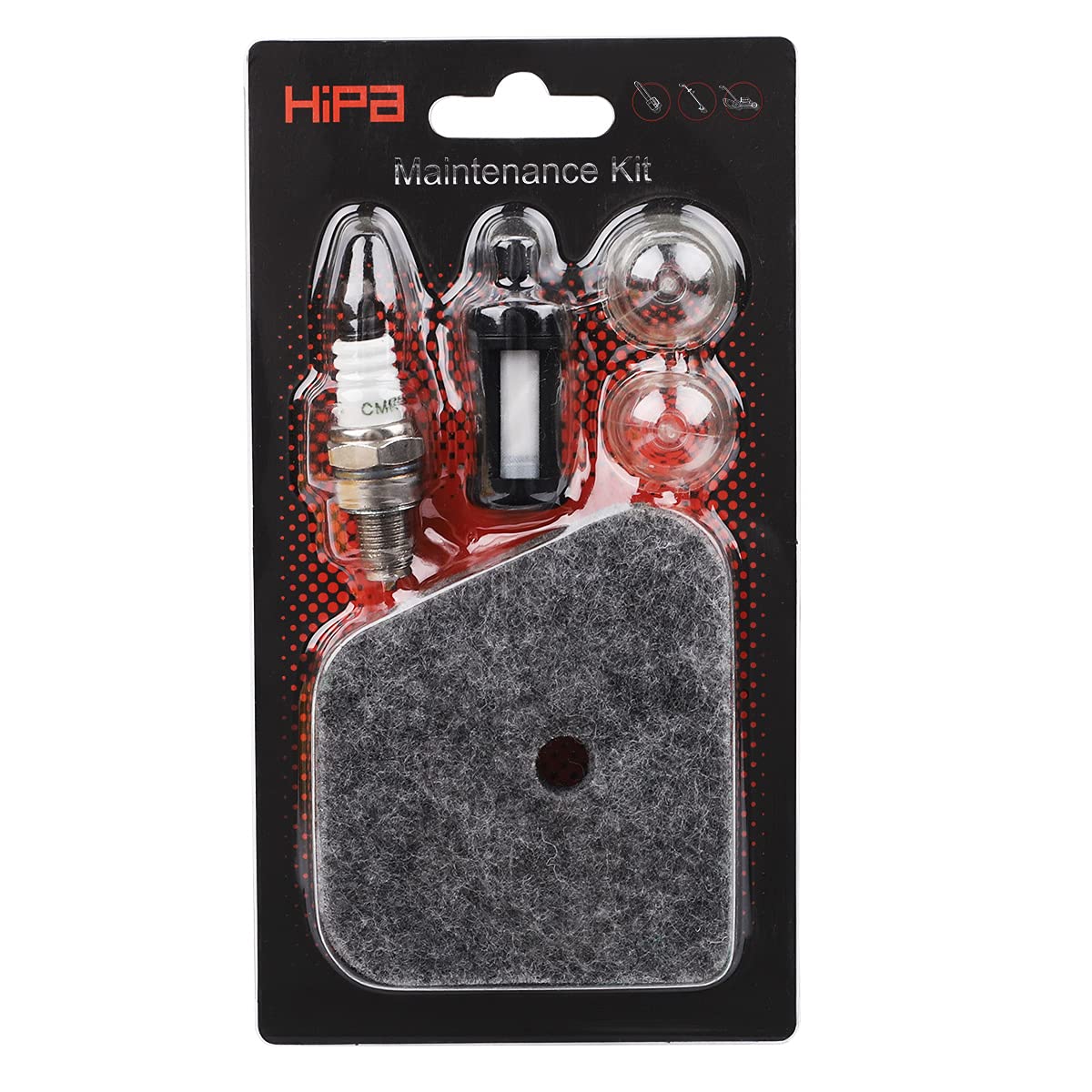 Hipa 4180-120-1800 air filter for STIHL FS90R improves air filtration and engine efficiency.