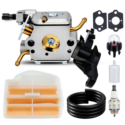 Hipa 506450401 carburetor closeup, brass components ensure durable performance.