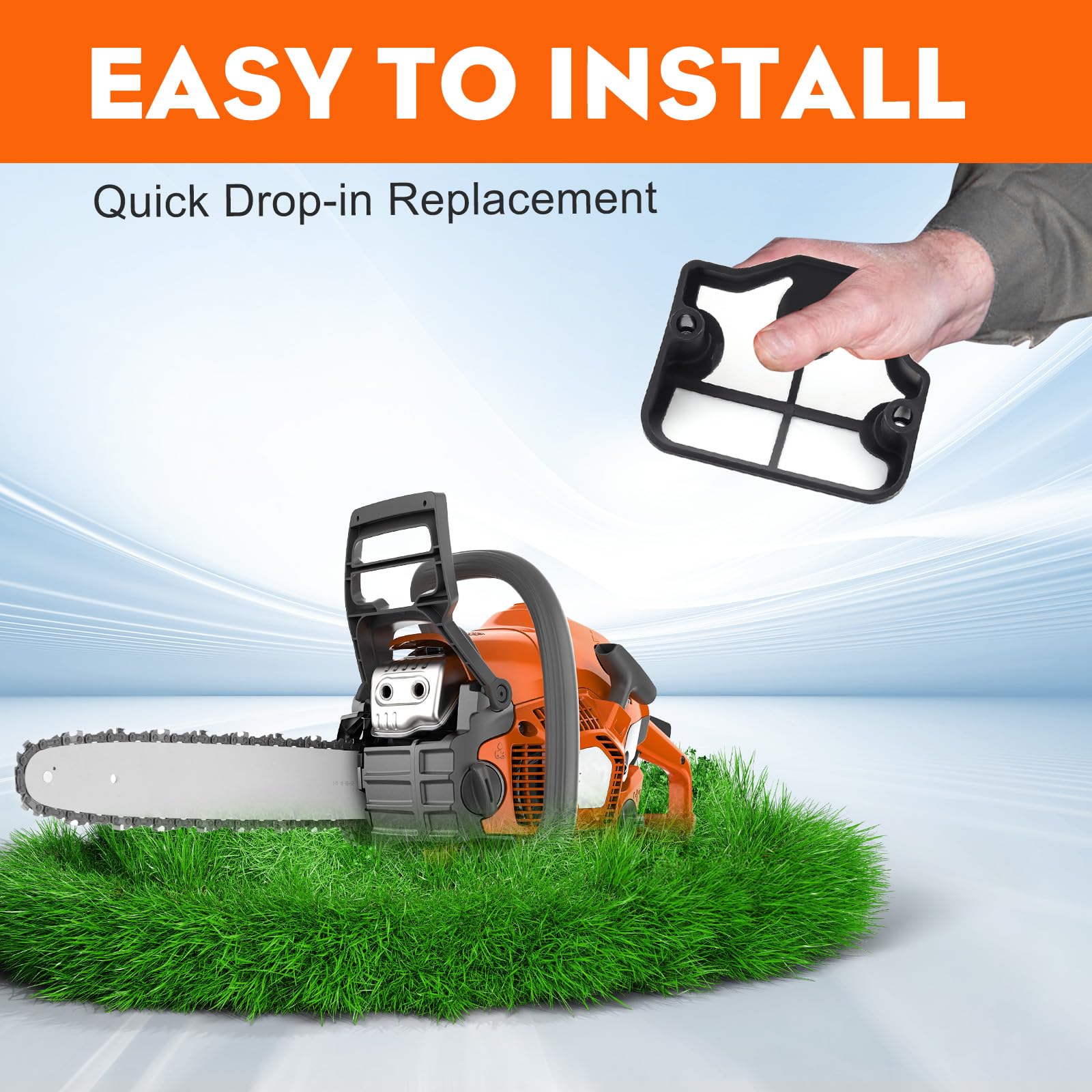 Hipa 530029908 dirt-holding capacity; helps extend filter life