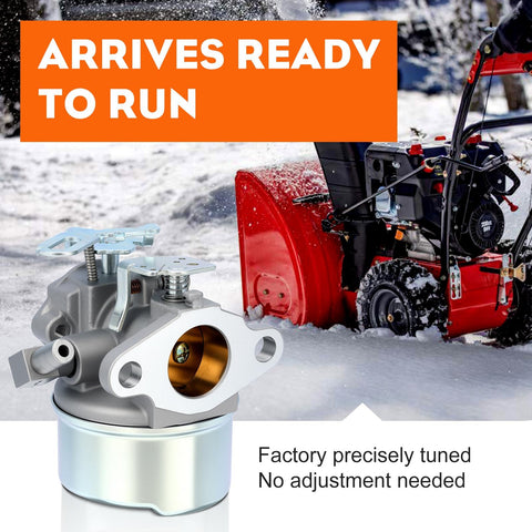 Hipa 632107A carburetor designed for Ariens ST504/ST524 compatibility.