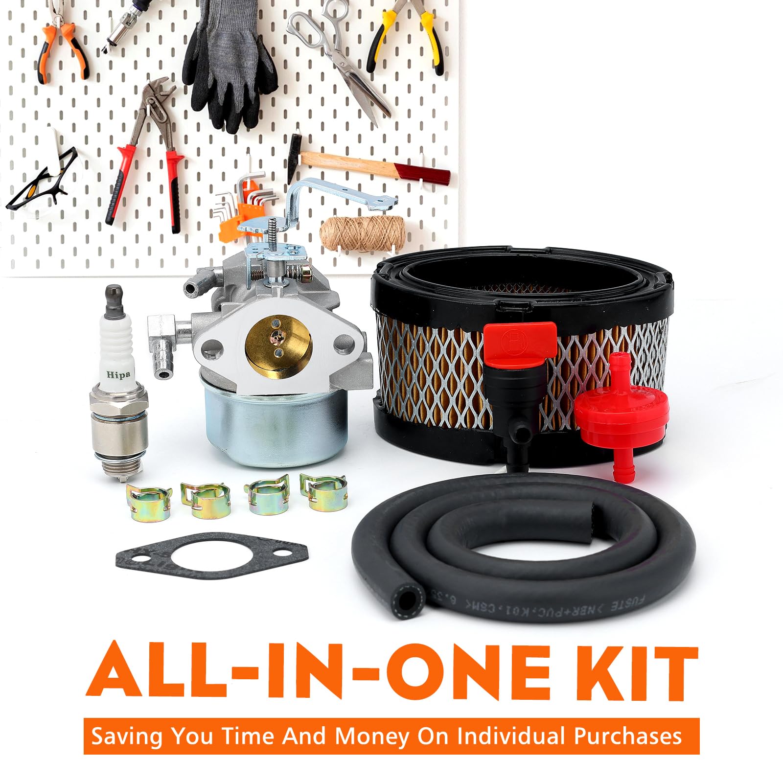 Durable fuel line and shut-off valve from Hipa 640152