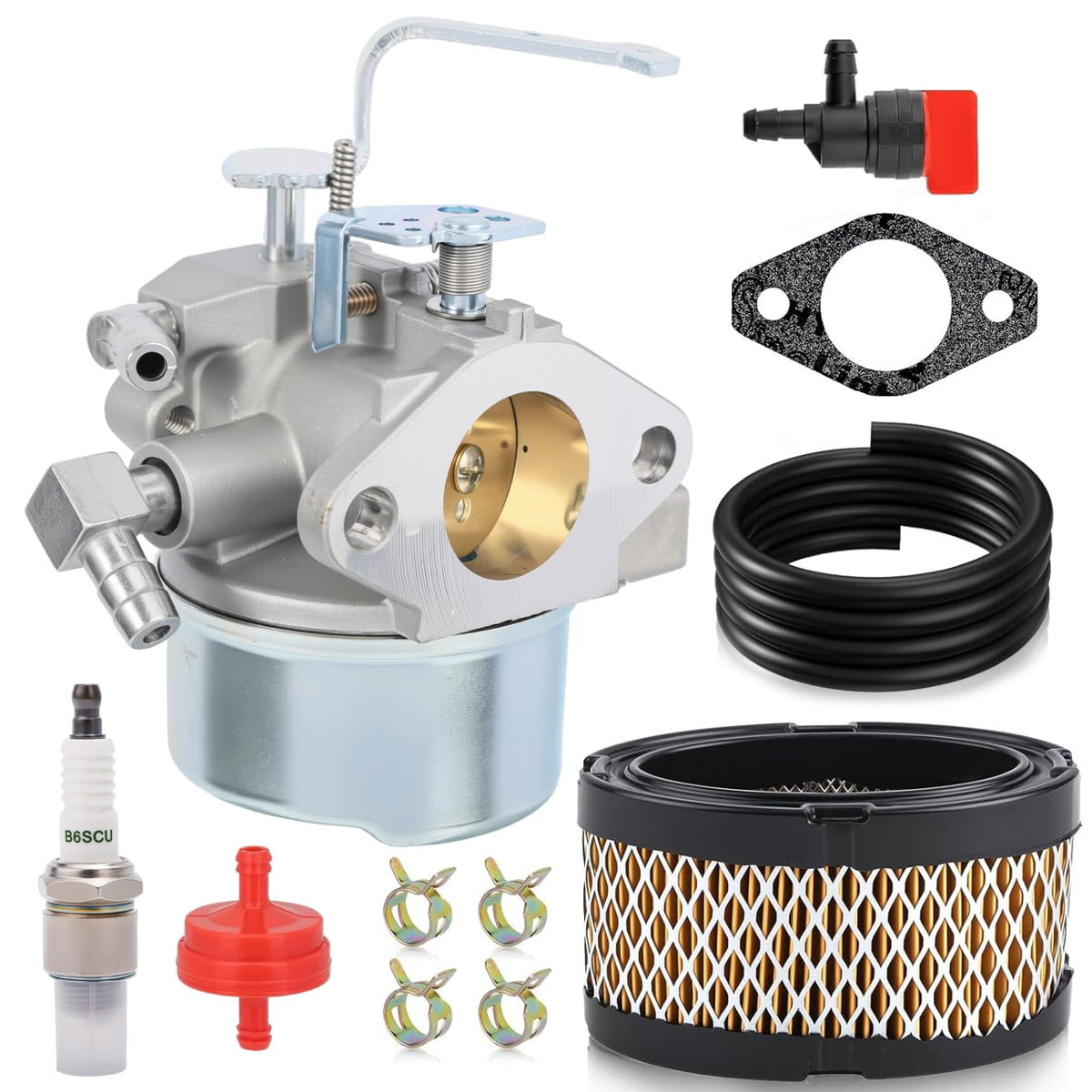 Hipa 640152 carburetor for Tecumseh HM80, installation-ready view