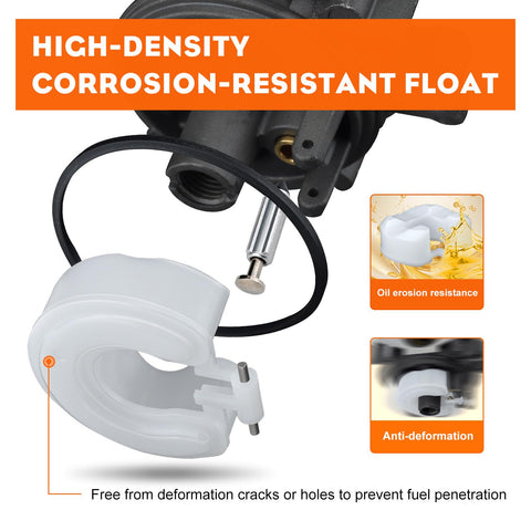 Hipa 640350 with fuel line and primer bulb for quick start.