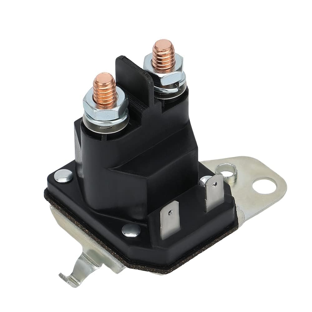 Hipa 725-06153A front view starter solenoid for Cub Cadet with copper terminals