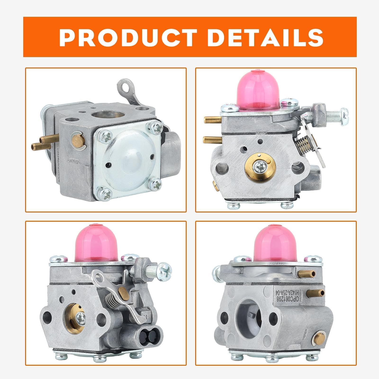 Hipa 753-06190 carburetor with Walbro compatibility for reliable performance.