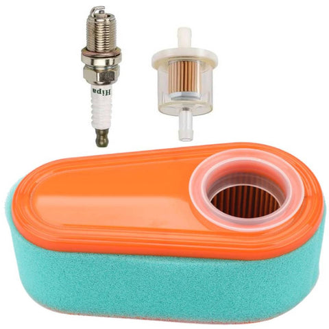 Hipa 795066 air filter for Toro Timemaster assembly view improves airflow.