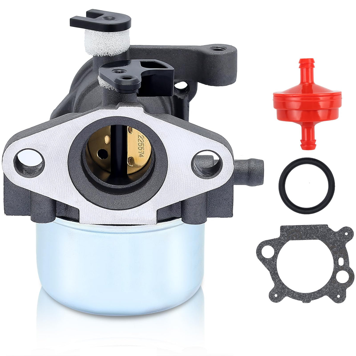 HIPA 799866 carburetor body with brass internals for durable performance.