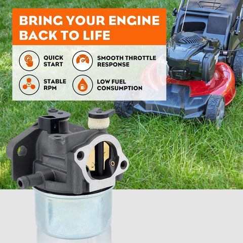 HIPA 799866 carburetor gasket and O-ring ensure a tight seal.