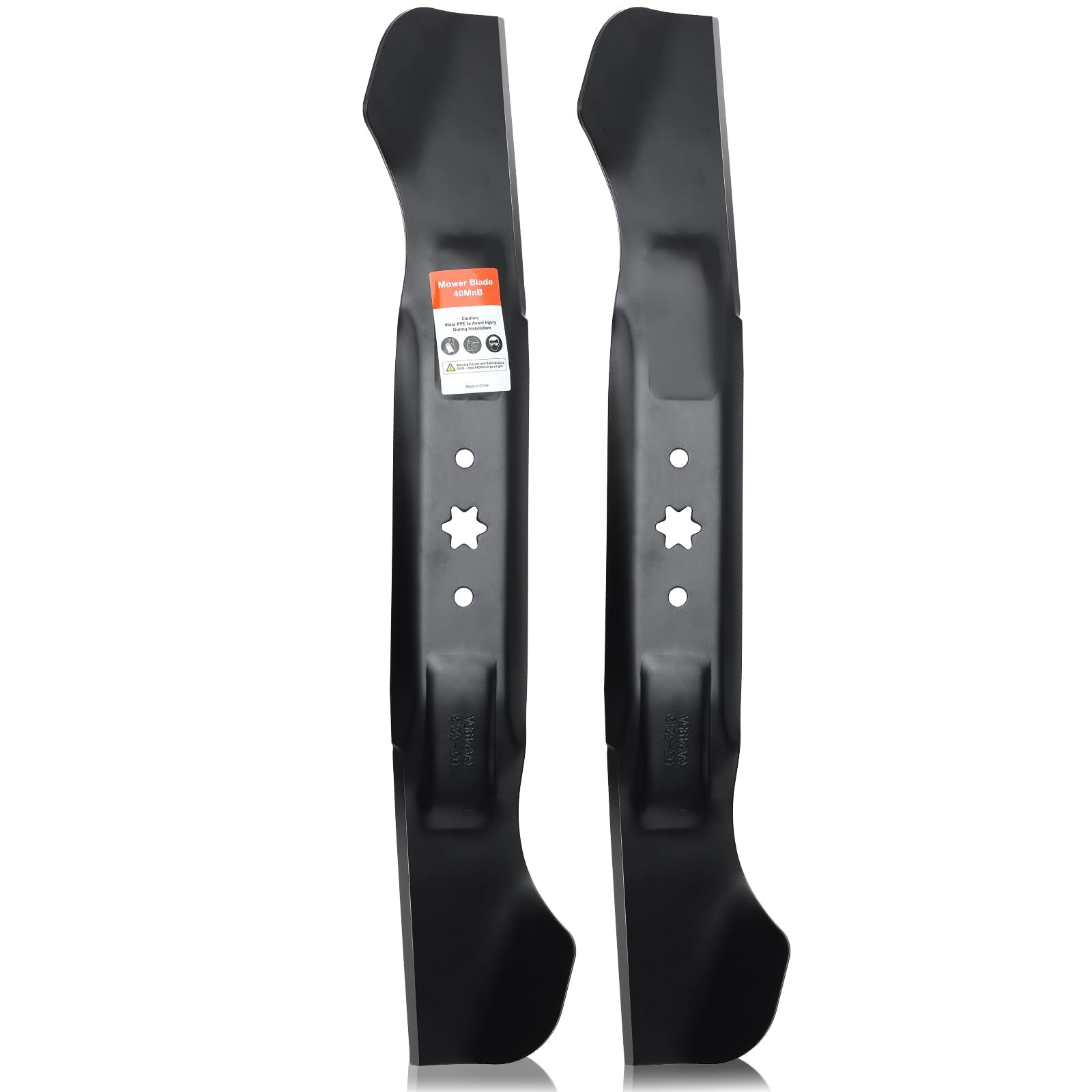 Hipa 942-04244A high lift blade pack for 46-inch decks.