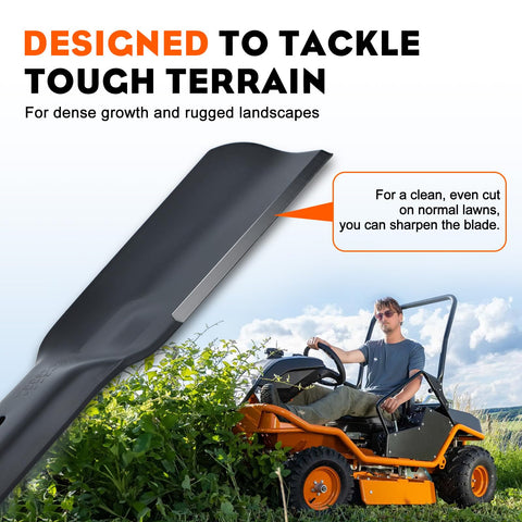Hipa 942-05056 easy-install blade change with gloves for safe handling.