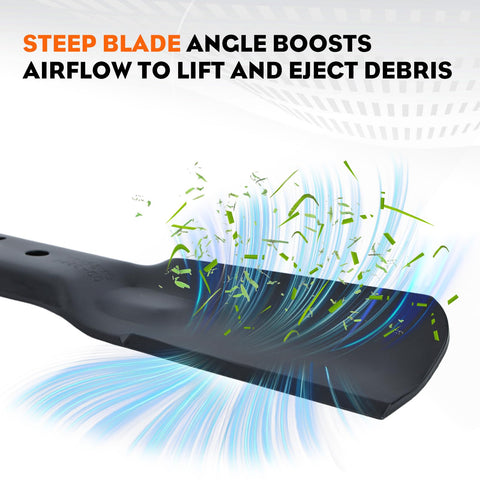 Hipa 942-05056 rust-preventive coating visible on blade surface.
