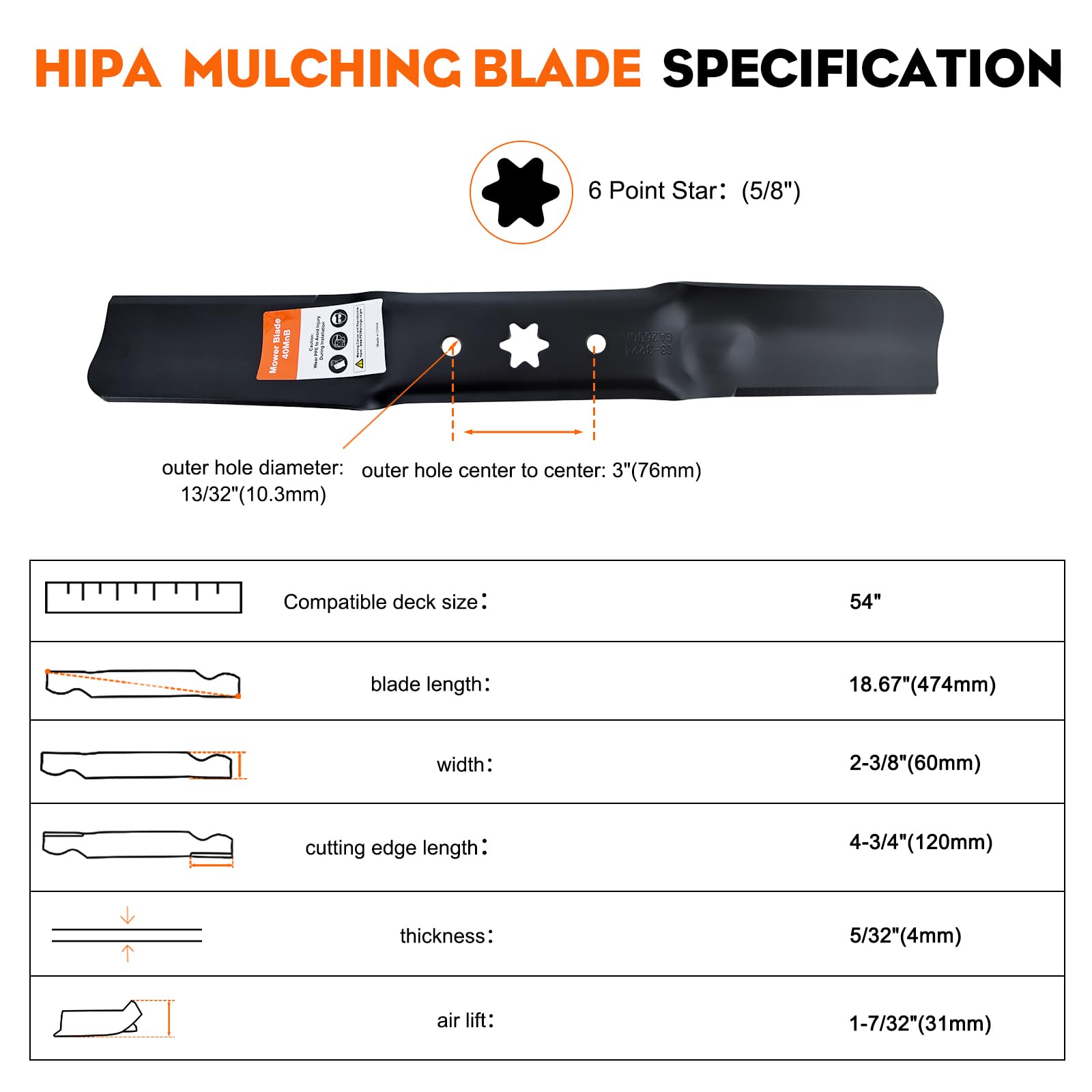 Hipa 942-05056 compatibility guide for Cub Cadet ZT1 and ZT2 54-inch decks.