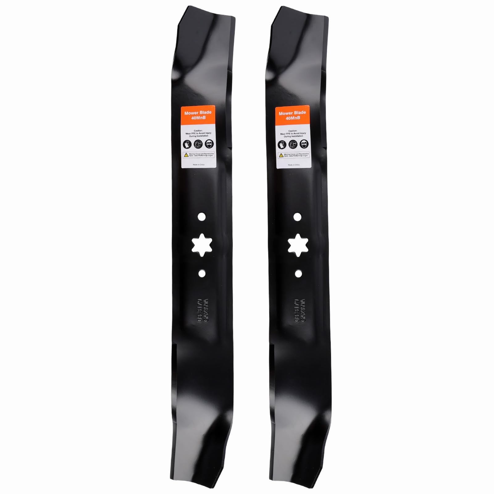 Hipa 942-0616 mulching blade for Cub Cadet XT1 LT42 with 6-point star design