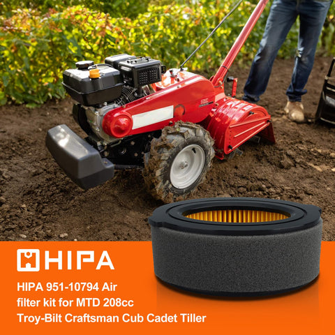 HIPA 951-14262 air filter showing upgraded airflow for engine response
