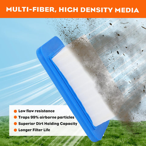 Close-up of A226000032 filter dimensions for precise Echo compatibility