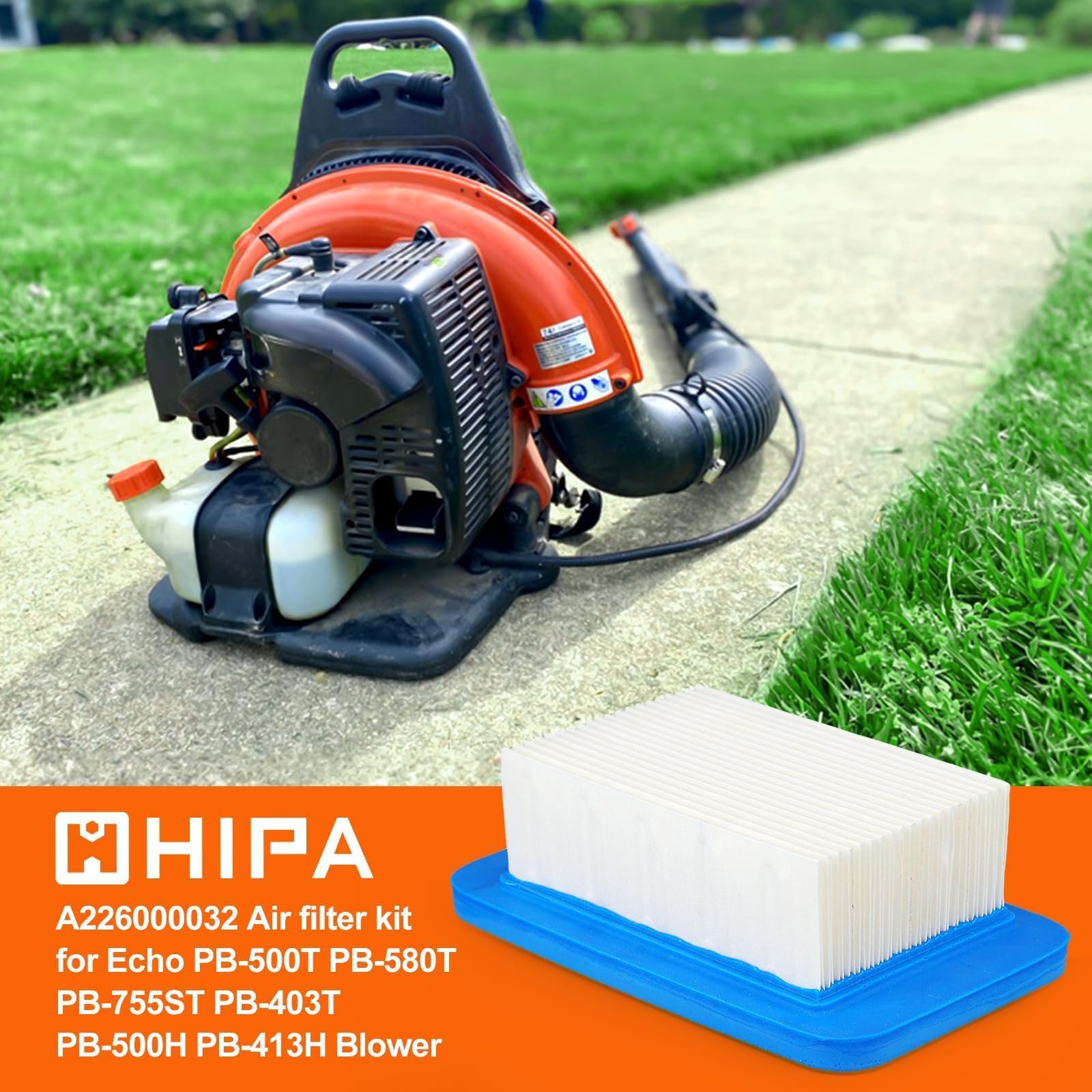 Hipa A226000032 fuel filter for Echo PB-580T maintains steady fuel delivery