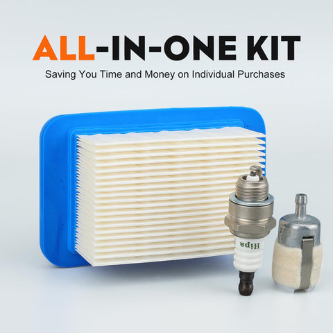 HIPA A226000032 PB-580T spark plug included for quick tune-up.