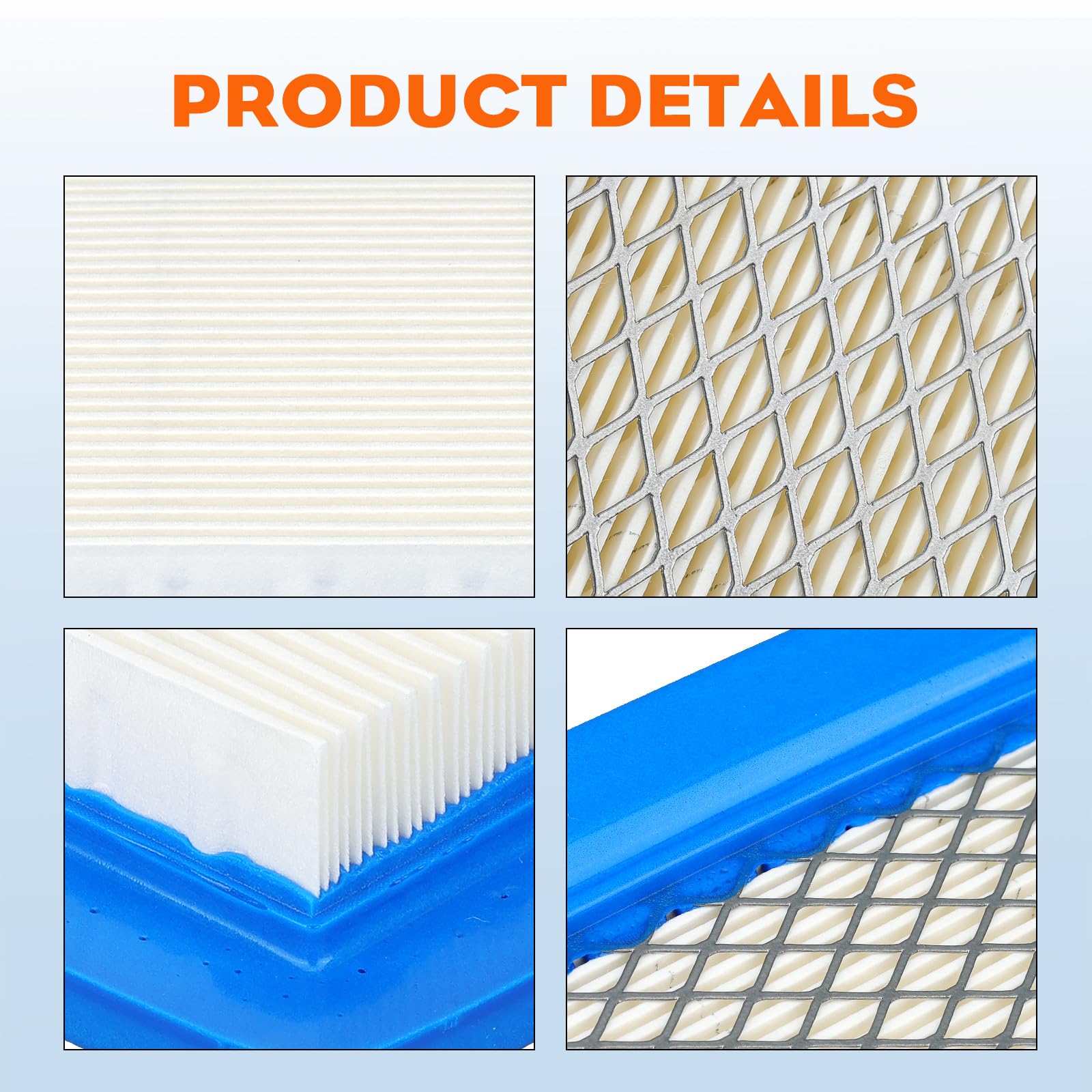 HIPA A226000410 pack of 3 filters for Echo and Shindaiwa.