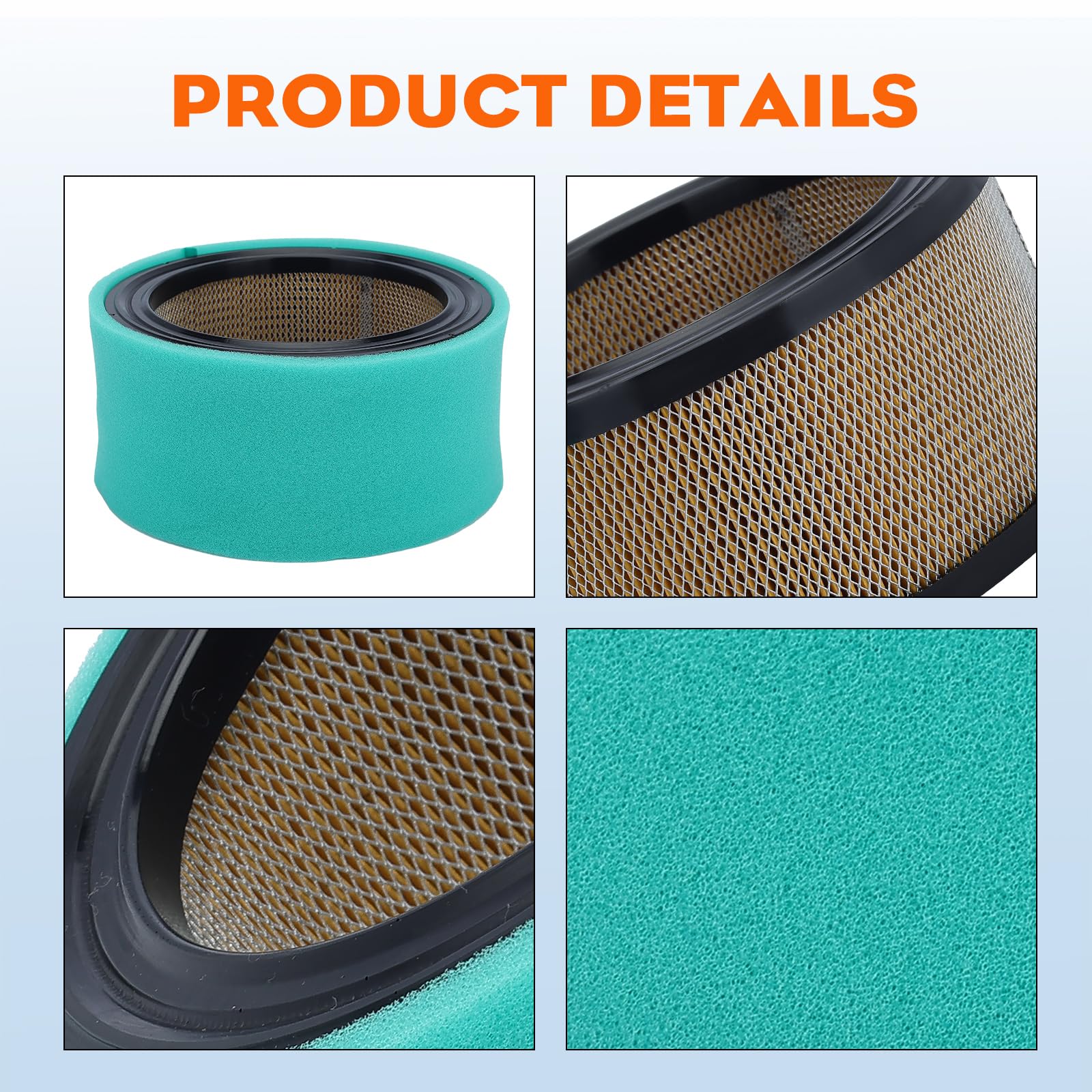 Hipa air and fuel filter kit ready for installation in Kohler engines