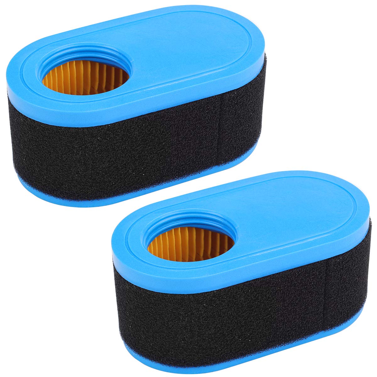 Hipa 951-12260 air filter pack of 2 shown for lawn mower compatibility