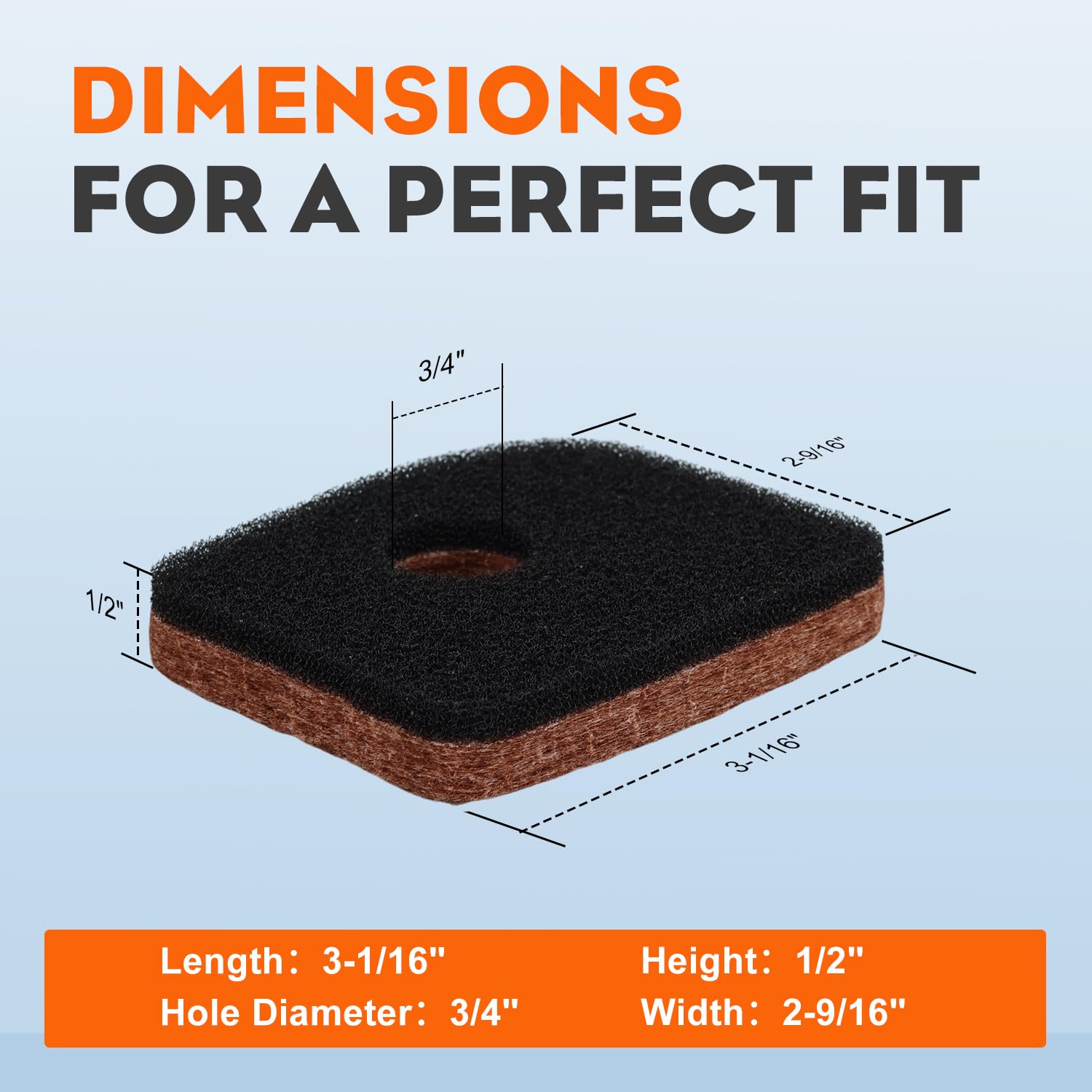 HIPA air filter durability close-up suggests long service life