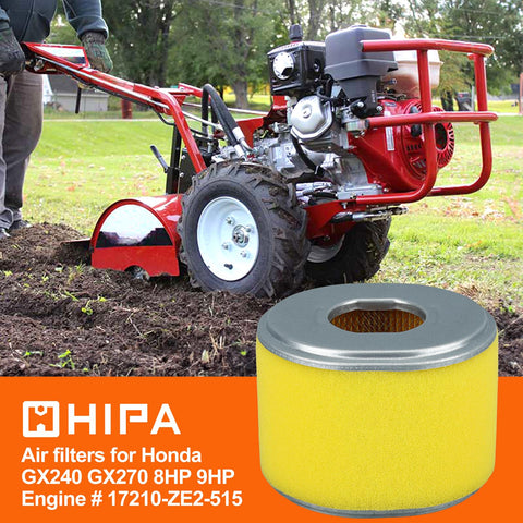 HIPA Honda GX270/GX240 air filter compatible with EG3500X generator for steadier performance.