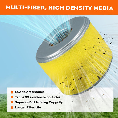 HIPA filter for FR800 tiller keeps debris out for steady tilling and engine longevity.