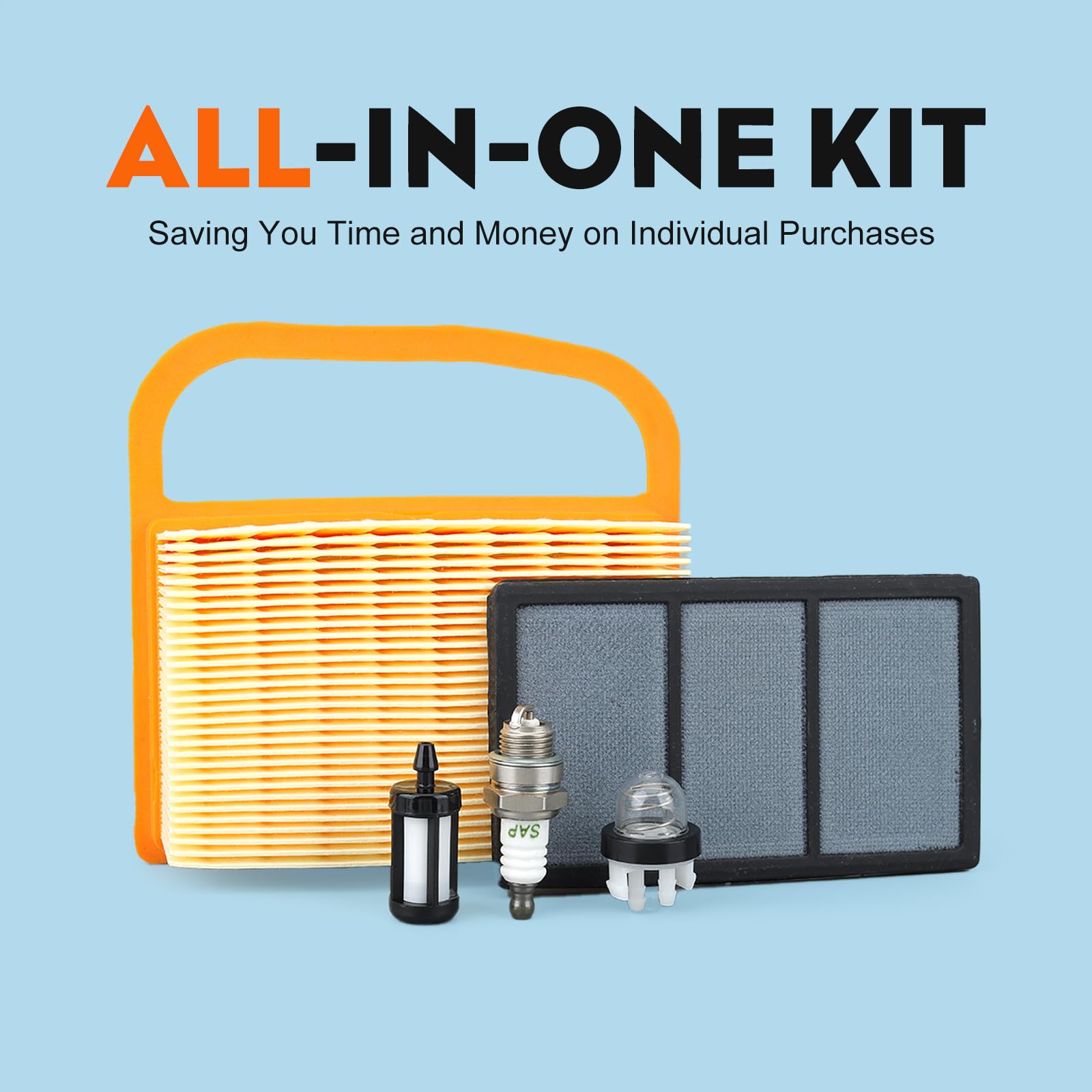 Hipa TS420 kit primer bulb included for quick, reliable starts