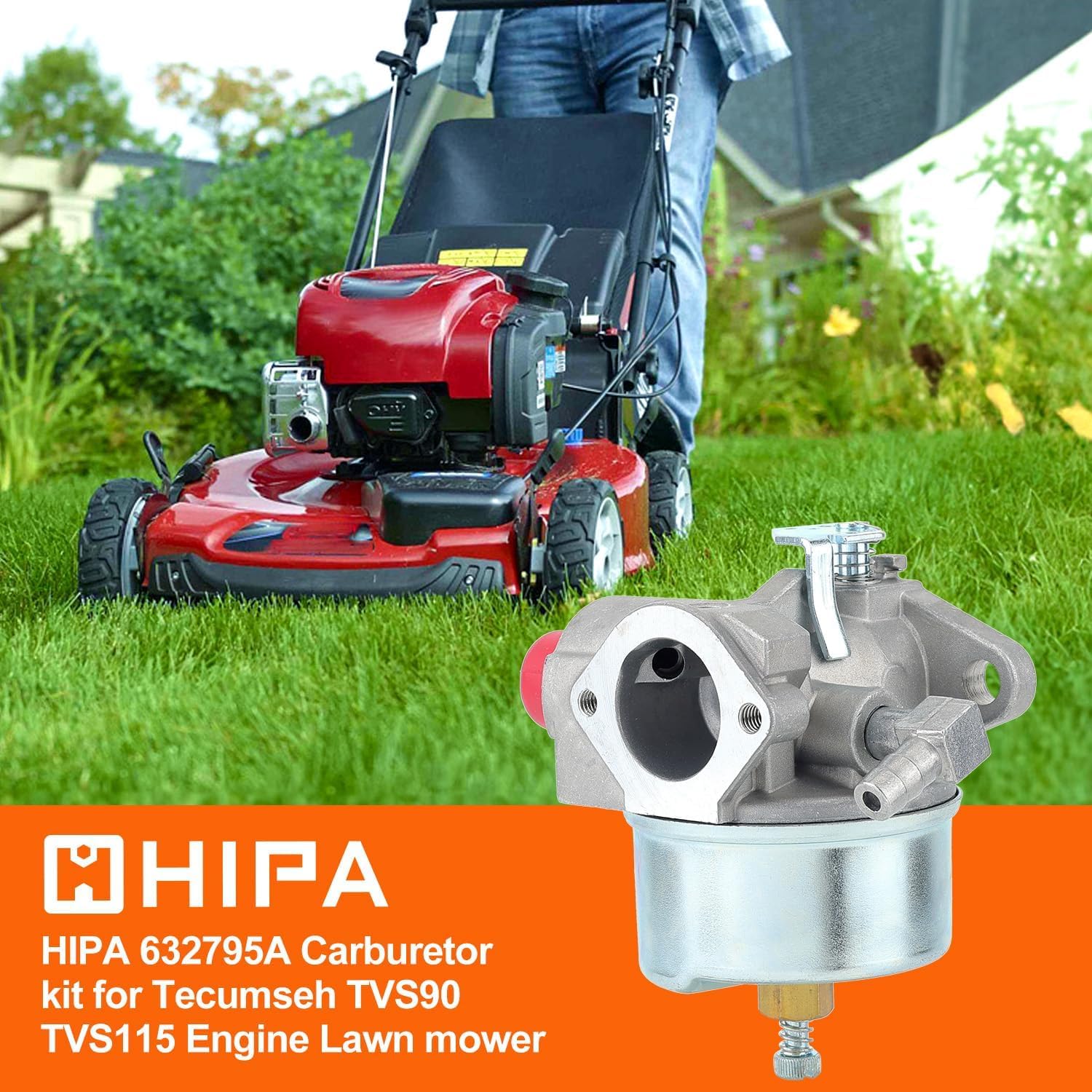 Hipa air filter included; cleaner air intake for steadier performance.