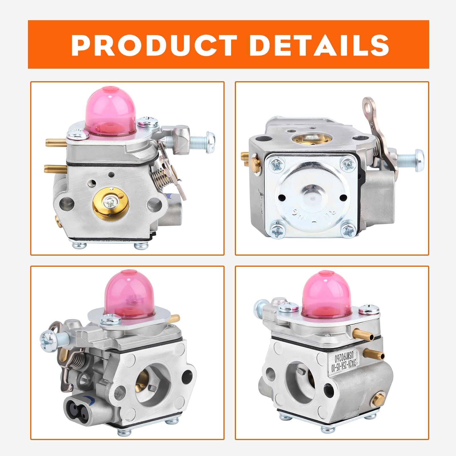 Hipa all-in-one carburetor kit includes filters and lines