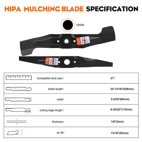 Hipa alloy-steel blade coating emphasizes wear resistance and long life