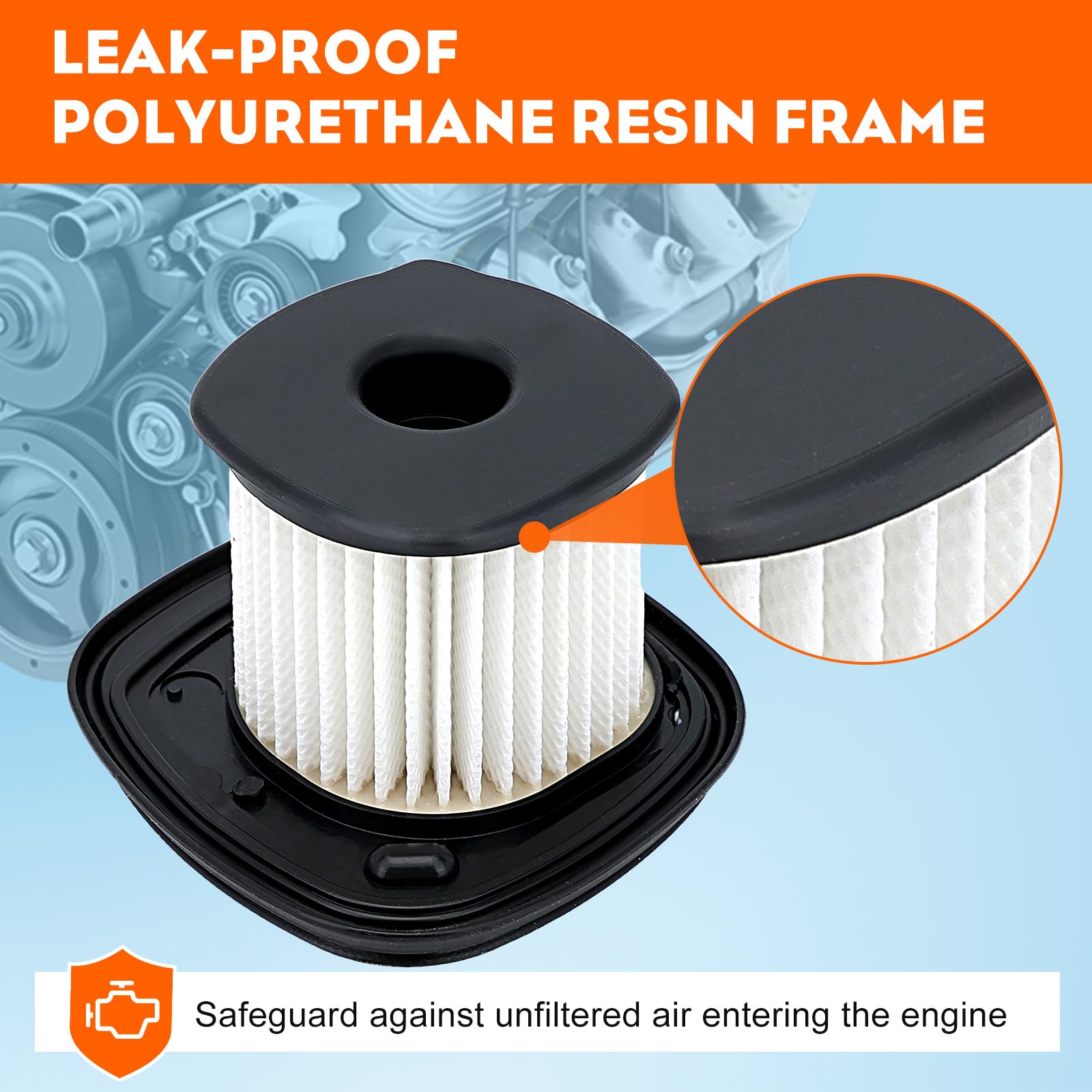Hipa BG86 sealing frame detail showing leak-free edge.
