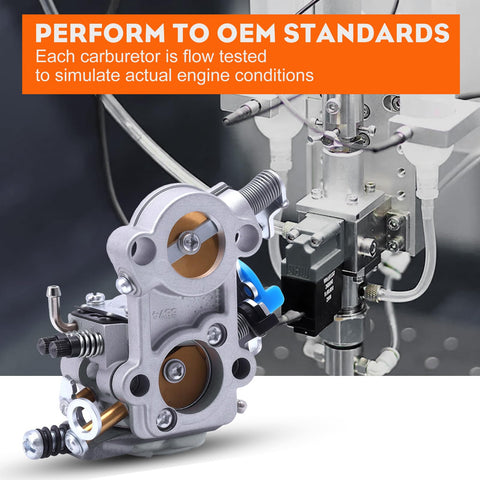 Hipa black fuel line included for durable fuel delivery.