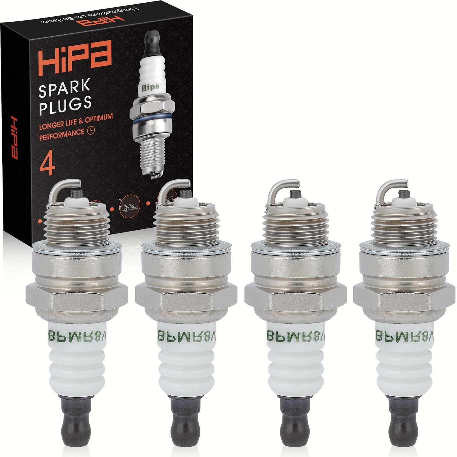 Hipa BPMR8Y spark plug compatible with NGK 2218 for reliable ignition.