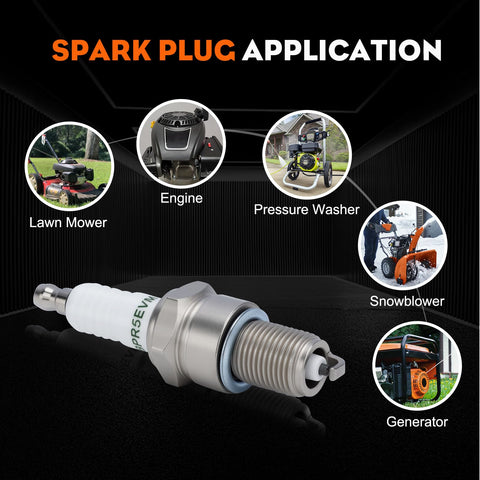 Hipa BPR5ES spark plug sealing surface close-up.
