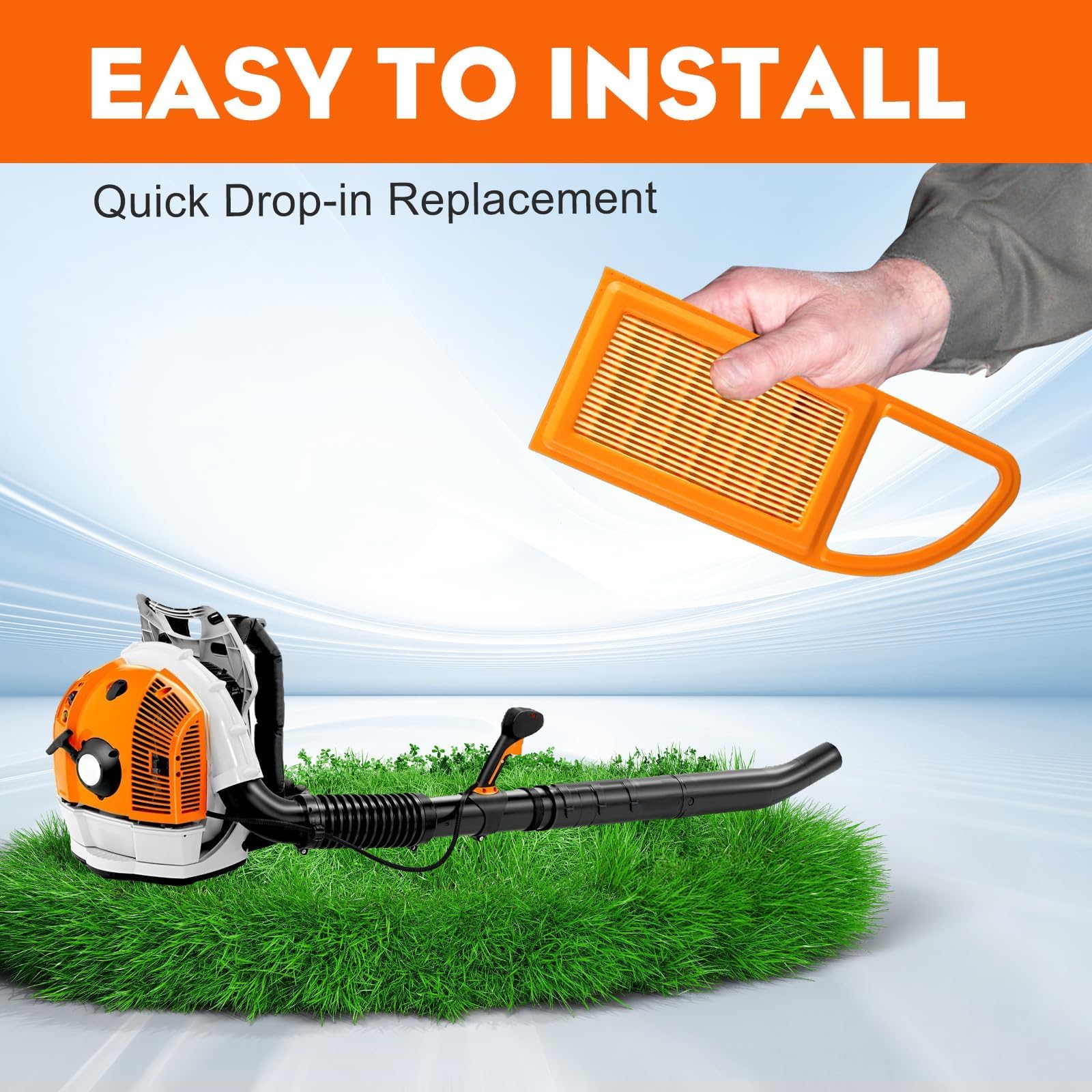 HIPA BR600 ready for Stihl BR series, convenient backup.