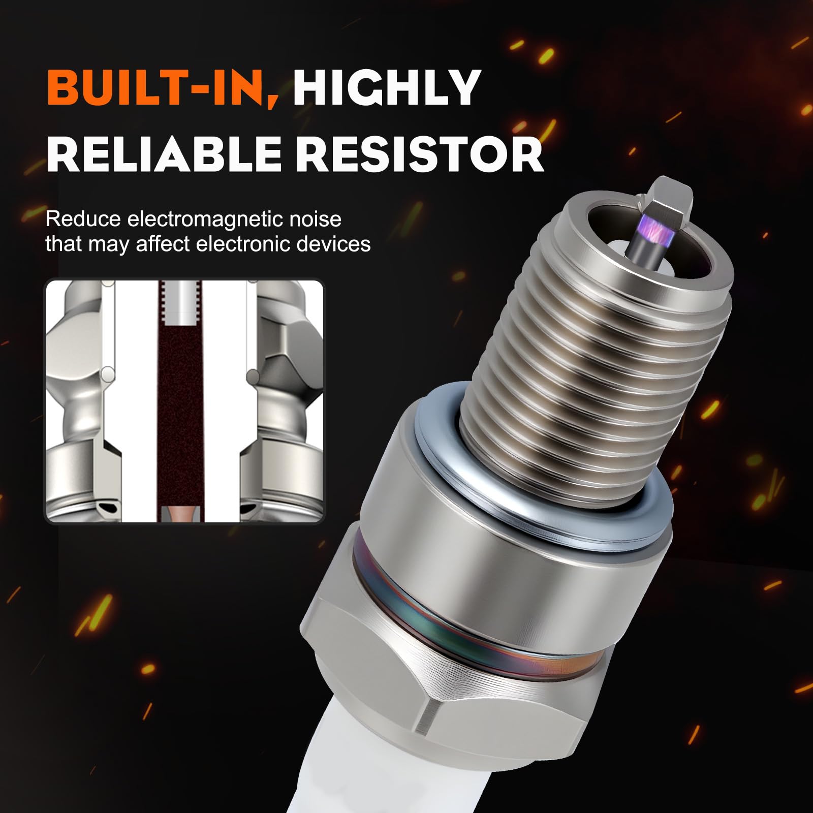 Hipa BR8ES NGK 5422 compatibility supports reliable ignition in Kawasaki and Seadoo.