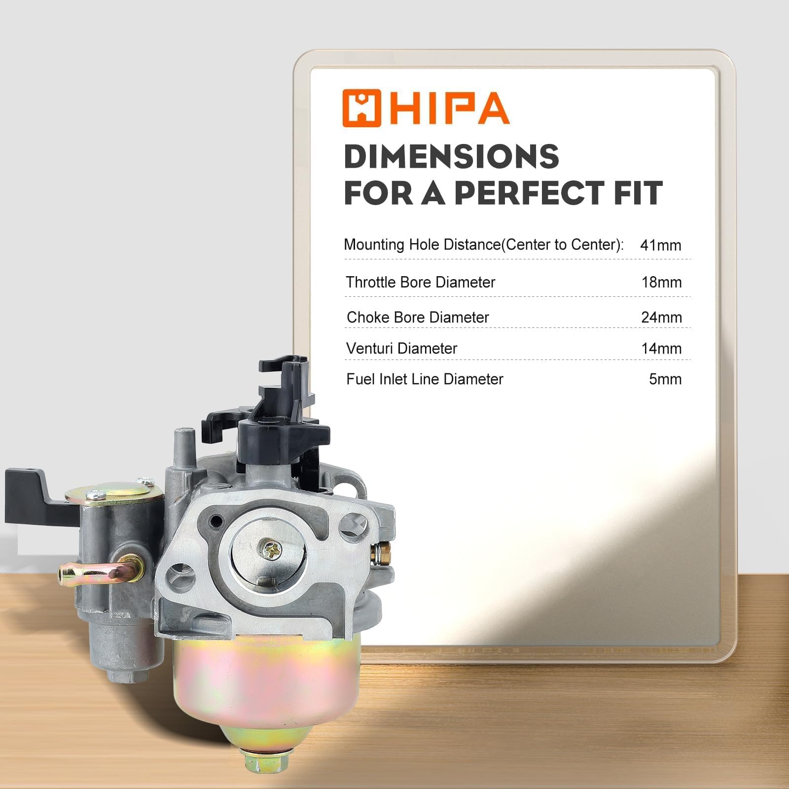Hipa brass and anodized carburetor body materials