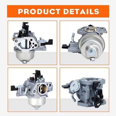 Brass components and anodized body on Hipa carburetor indicating durability