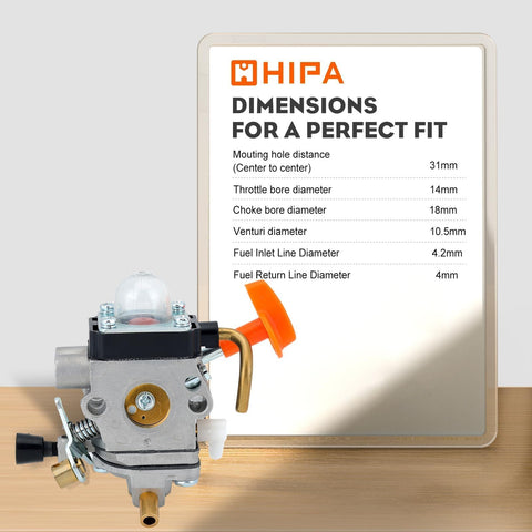 Hipa brass diaphragms resist heat and wear for longevity.